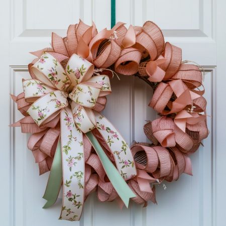 Spring time Floral Wreath